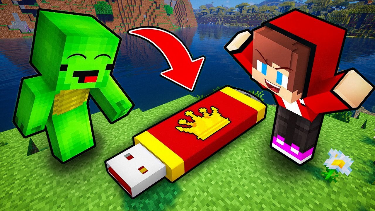 Mikey and JJ Found Secret KING USB Drive