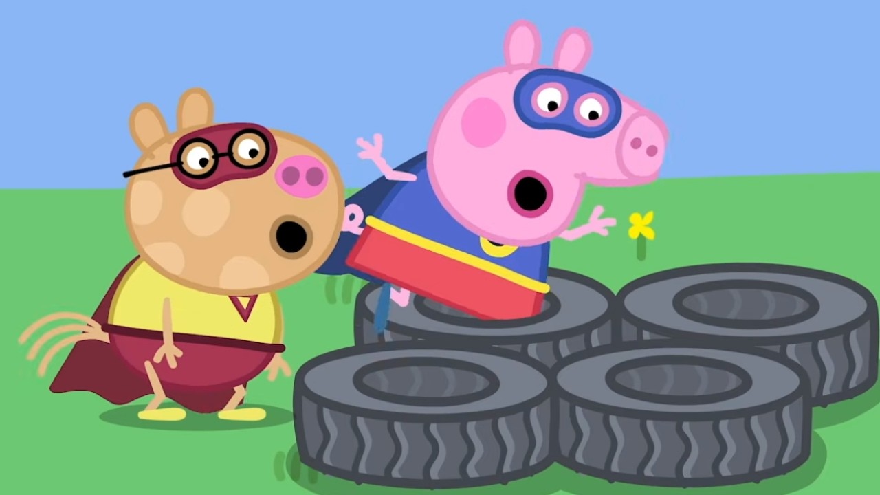 Peppa Pig Tales - Superhero School 💥 Peppa and Friends are Superheroes 🦸 😮 Learning Videos for Kids