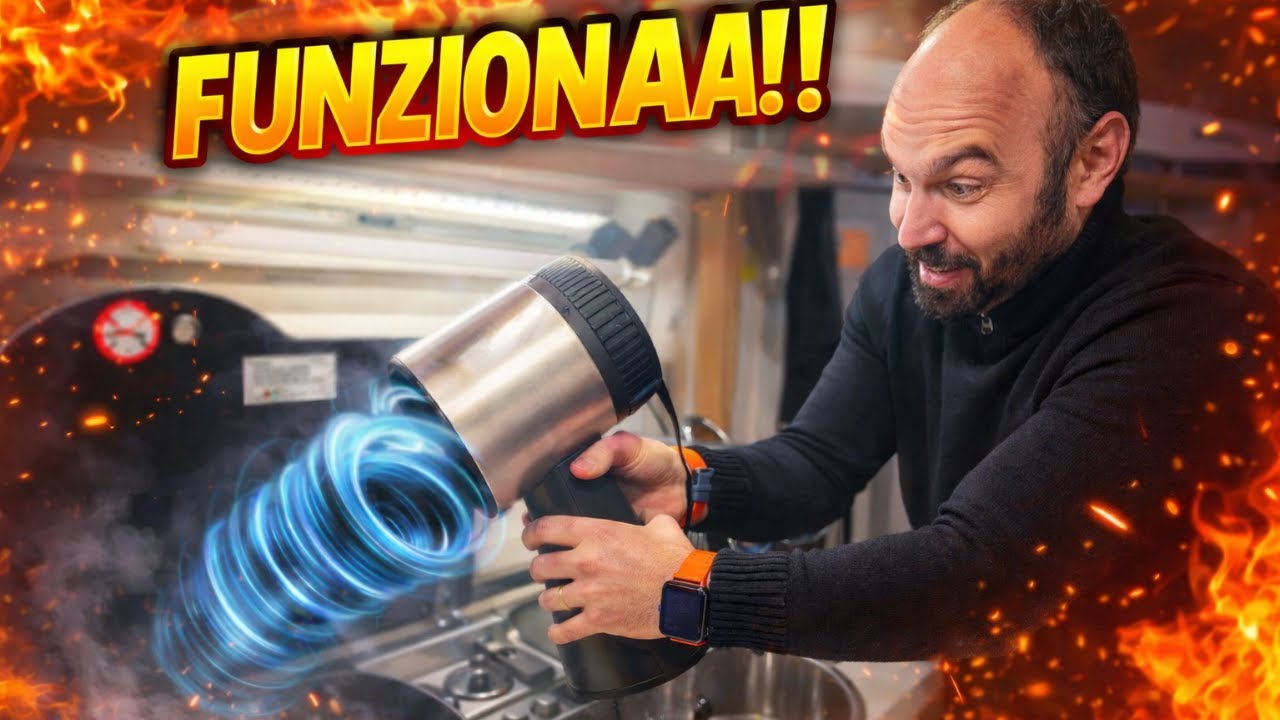 AOBOSI CAPPA ASPIRANTE PER CAMPER E ROULOTTE 🔥 FUNZIONA DAVVERO? TEST REALE