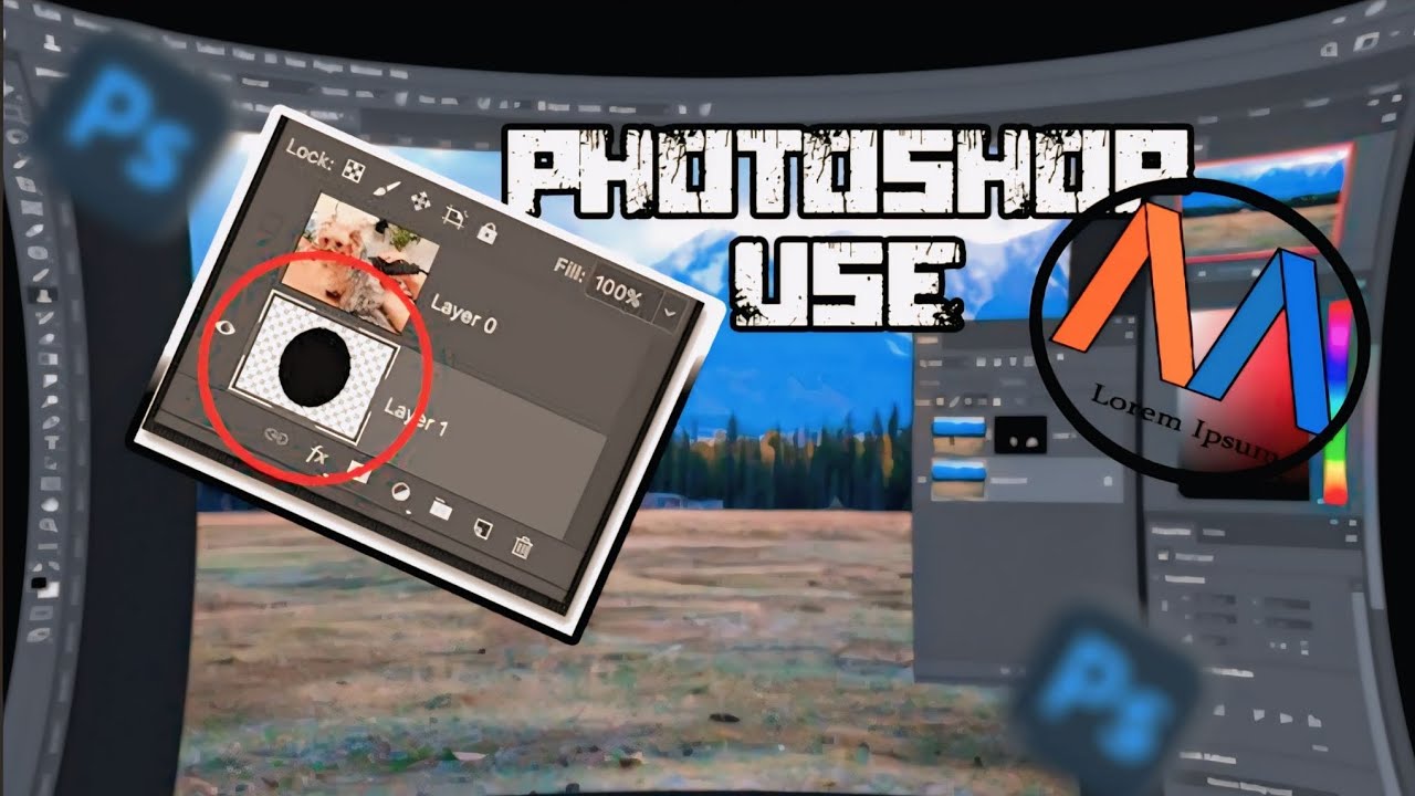 Learning 🙄 parties in logo with photoshop 😇🥰