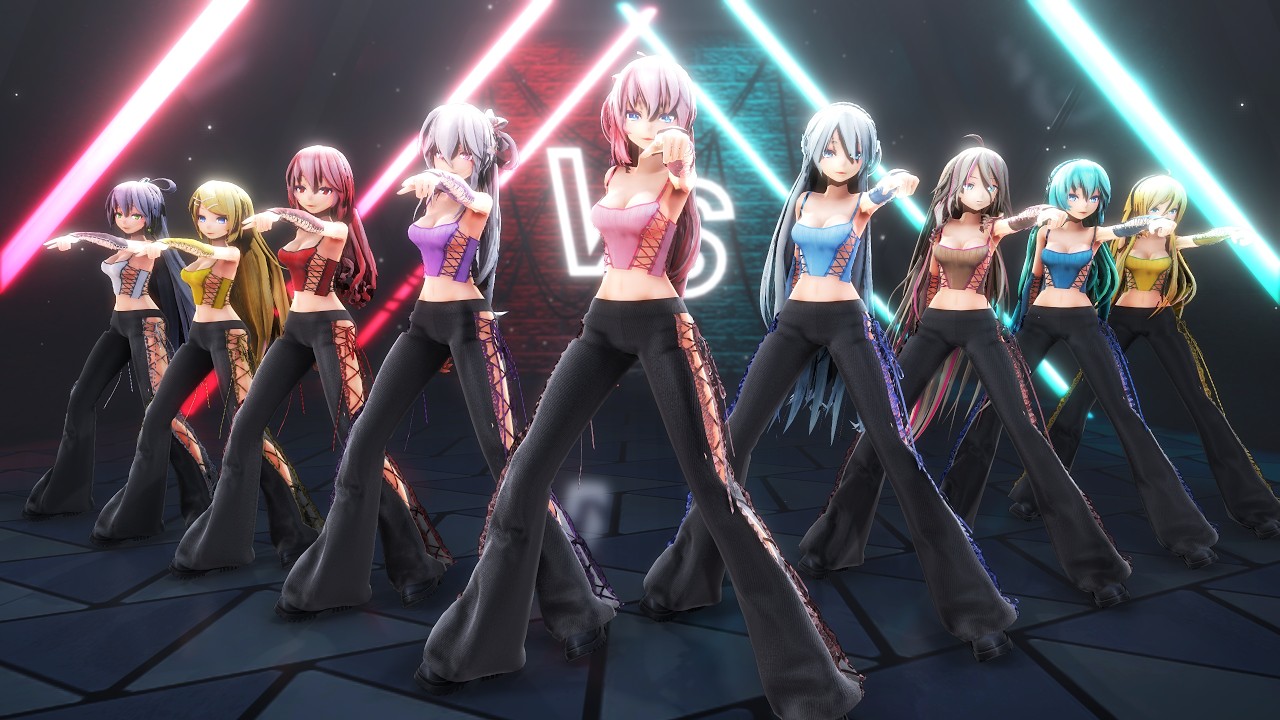【MMD】Follow the Leader【TDA】