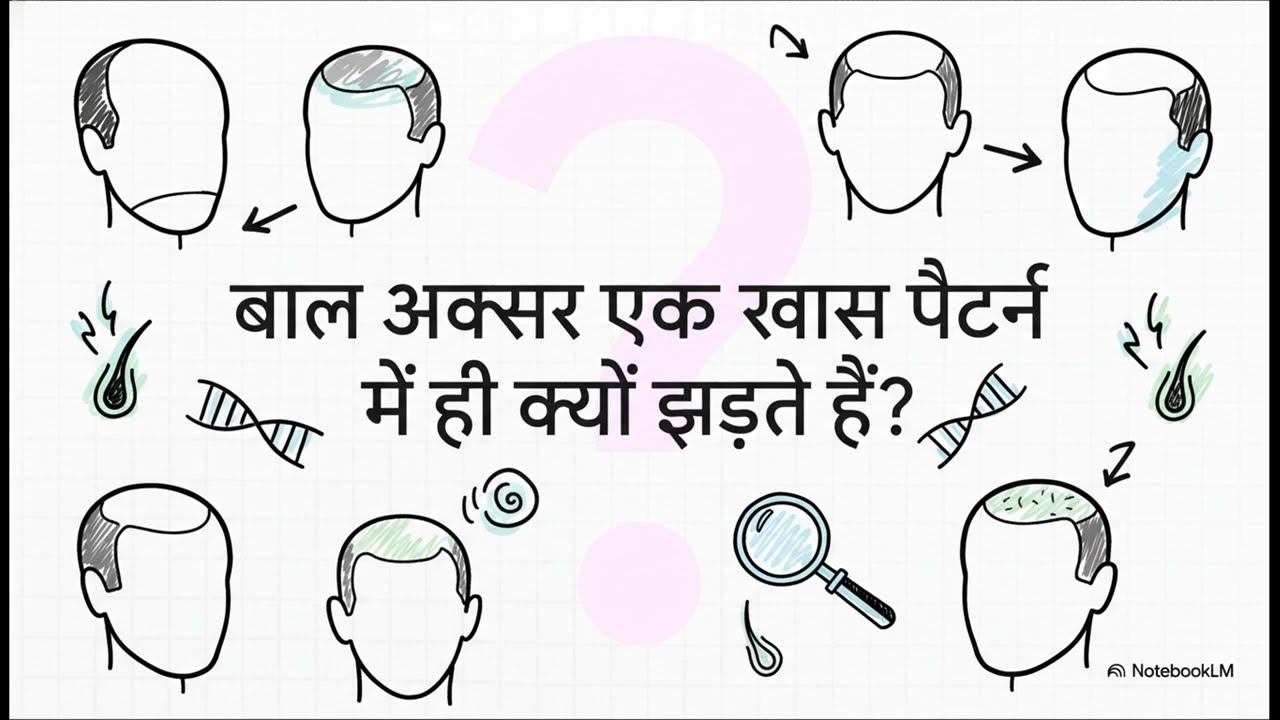 पुरुषों में गंजेपन का विज्ञान #science #hindimotivation #knowledge #viral