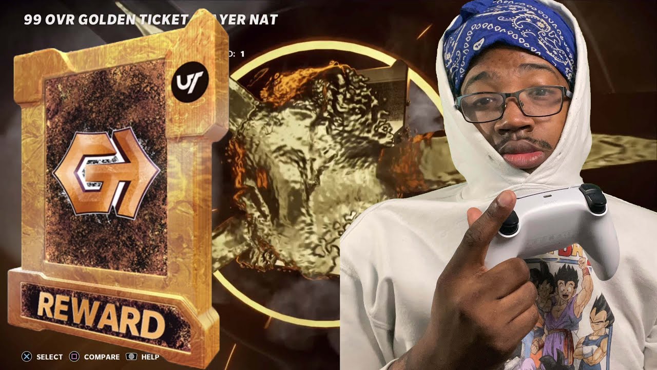 MY FREE GOLDEN TICKET IS......... MADDEN 21 ULTIMATE TEAM