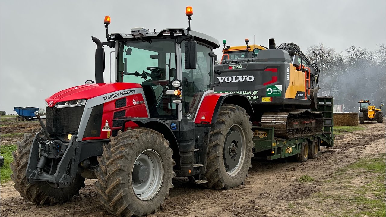 Trying Massey Ferguson best 8s265 before Christmas!!!