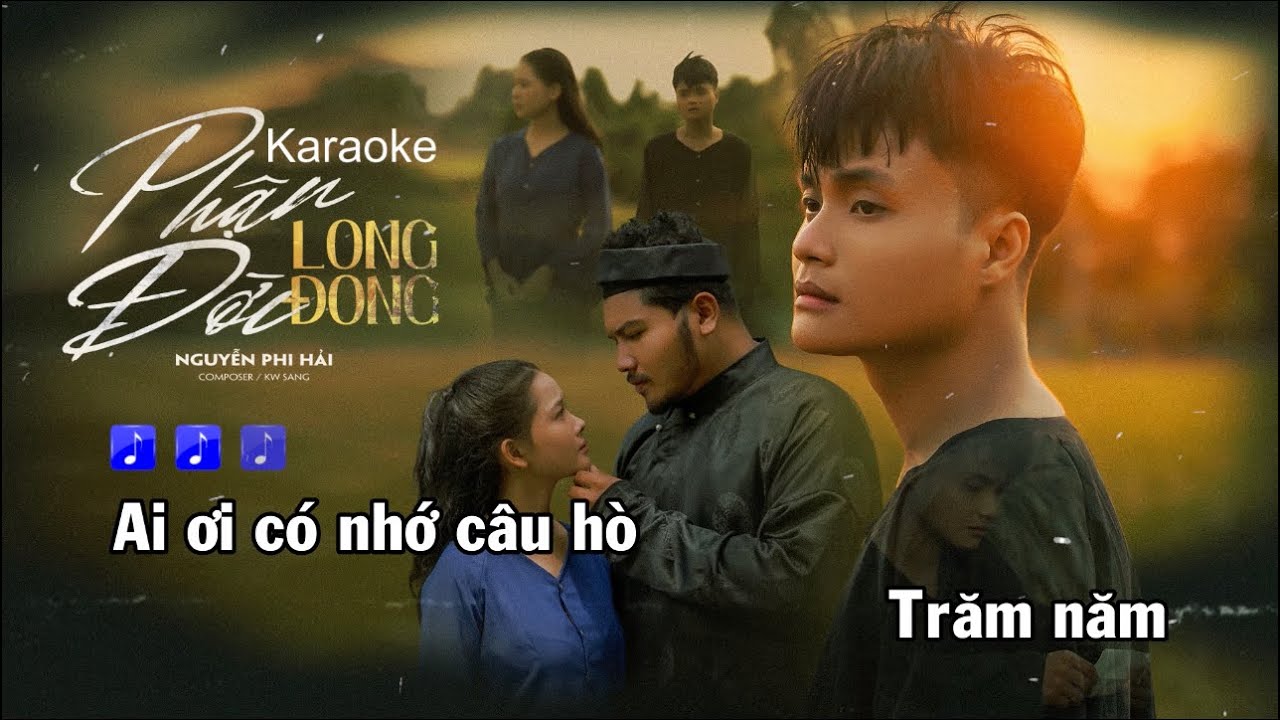 [ KARAOKE ] PHẬN ĐỜI LONG ĐONG | NGUYỄN PHI HẢI | Khi xưa hứa mãi bên đời