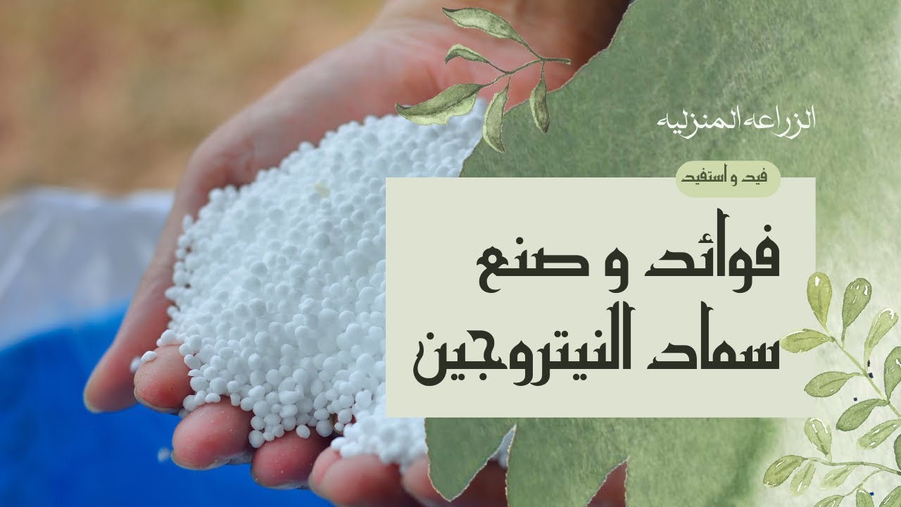 طريقه صنع سماد النيتروجين : فوائد و اضرار و استخدامات
