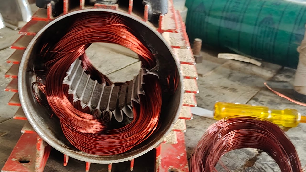 varuna motor coil winding 10 mfd tullu pump motor 220 volt