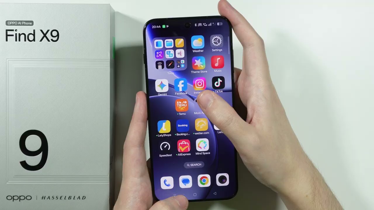 OPPO Find X9/X9 Pro: как использовать Snap to Mind Space с помощью клавиши Snap