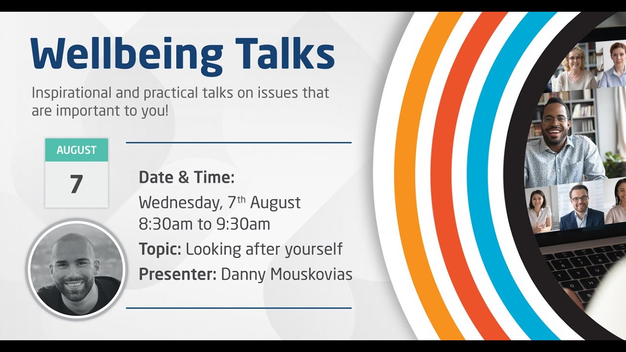EIC Wellbeing Talk   Looking after yourself