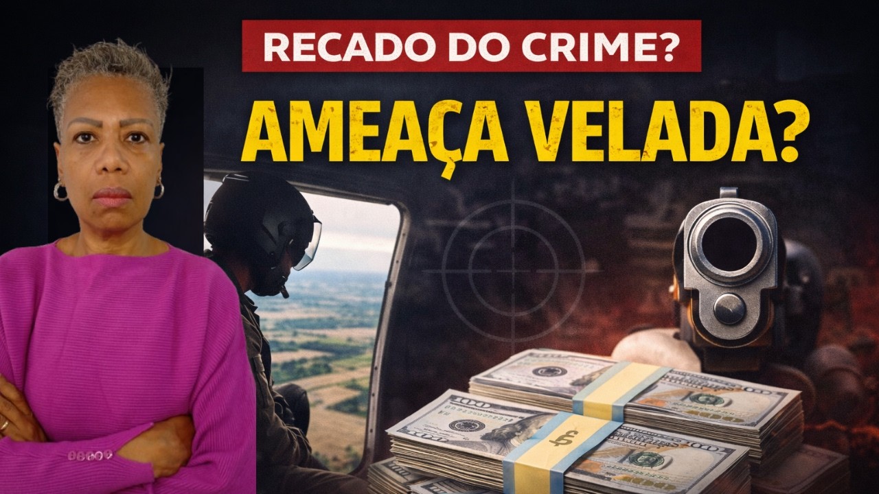 VÍDEO DE PILOTO VIRA ALERTA? ANÁLISE APONTA POSSÍVEL RECADO DO CRIME ORGANIZADO.