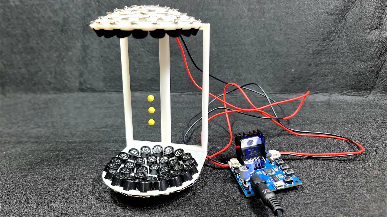 Assemble and Test Acoustic Levitation Model Ultrasonic Levitation or Suspension
