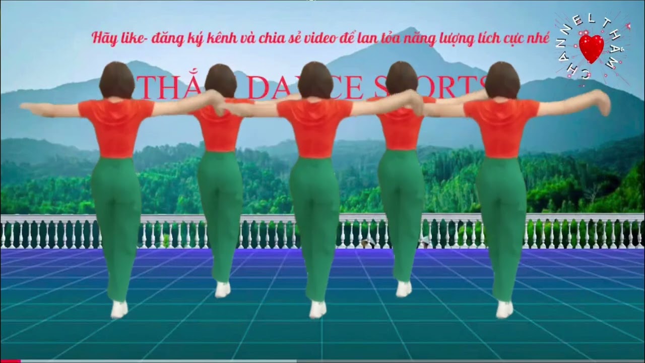 ĐI OU OU / DVTT / 32 BƯỚC NĂNG ĐỘNG DỄ TẬP/ BĐ & TH THẮM CHANNEL