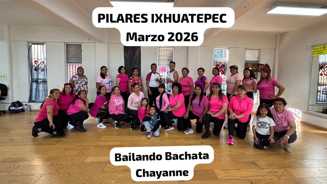 Bailando Bachata de Chayanne | coreografía de zumba | Angel León | PILARES IXHUATEPEC 👯🕺👯
