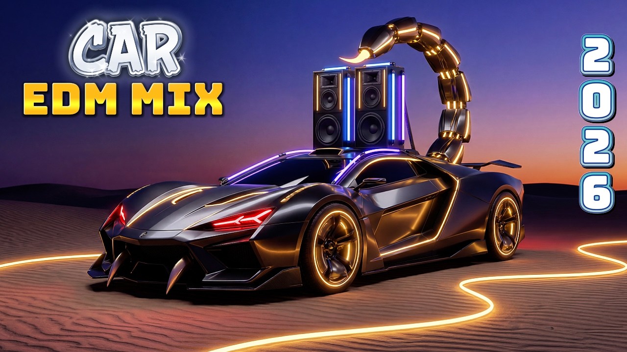 🚗 EDM Car Music Mix 2026 / Bass Boosted & Night Drive / Gym Workout #carmusic #dj #remix #music