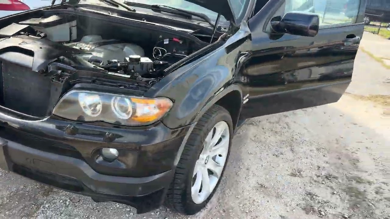 Cold start video BMW X5 4.8IS 