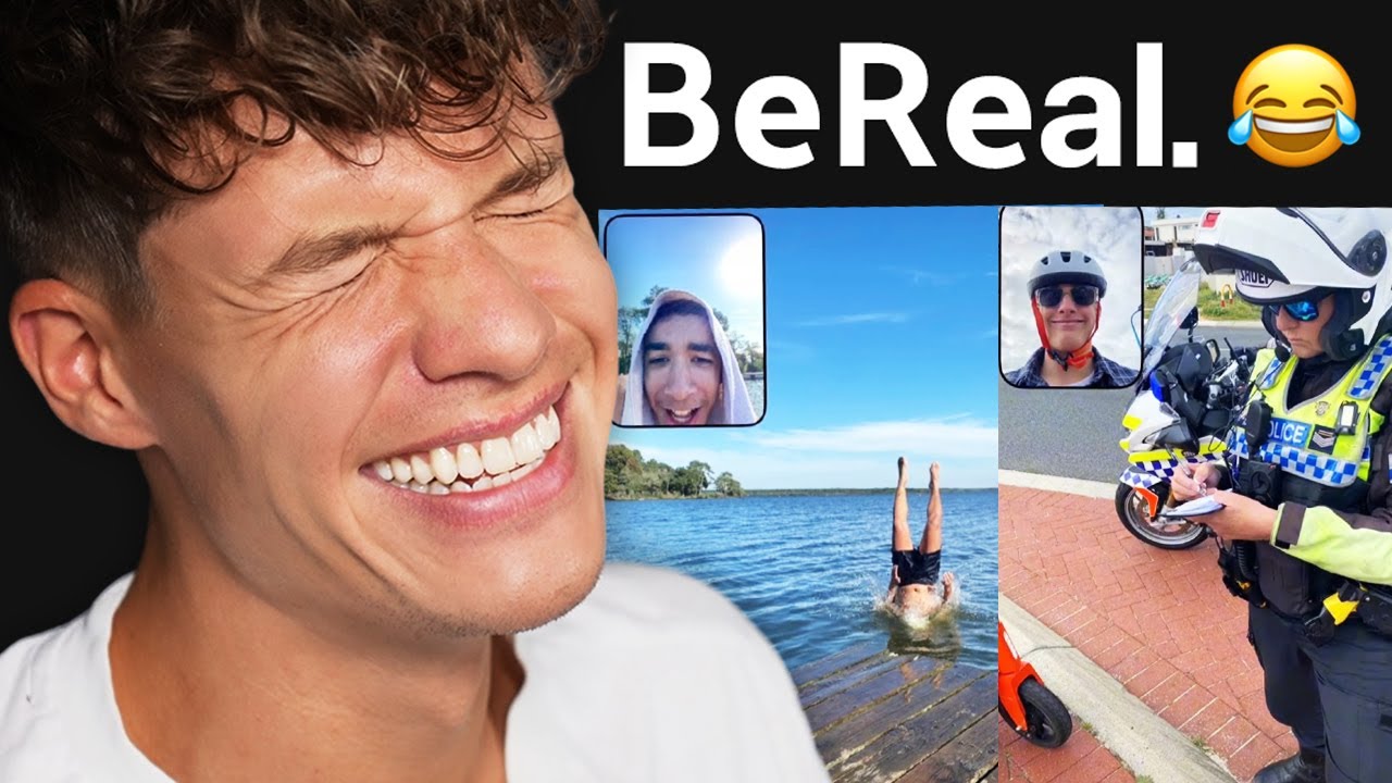 Die WITZIGSTEN BeReal Fotos