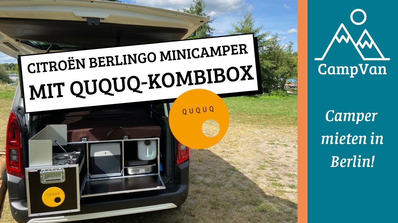 Roomtour | Citroën Berlingo XL MINICAMPER mit QUQUQ-Campingbox