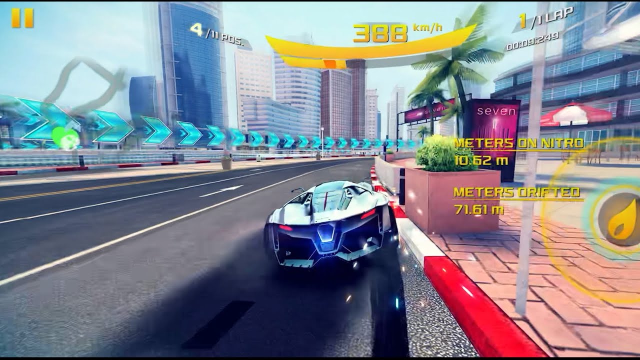 Asphalt 8, Ajlani Drakuma rank1860 multiplayer test