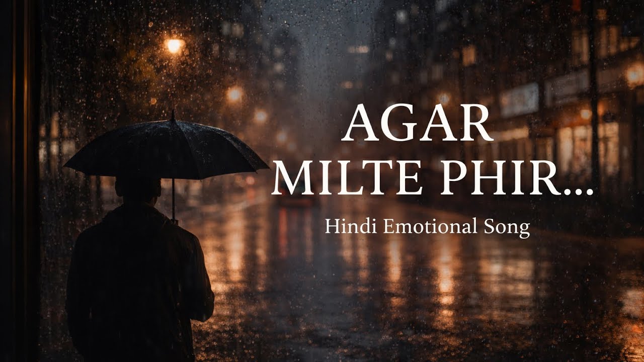 Agar Milte Phir… | Hindi Emotional Song | Sad Lyrics Video | HV ORIGINALS