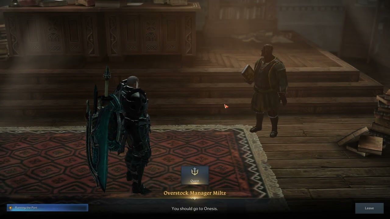 Running the Port, Lost Ark Quest