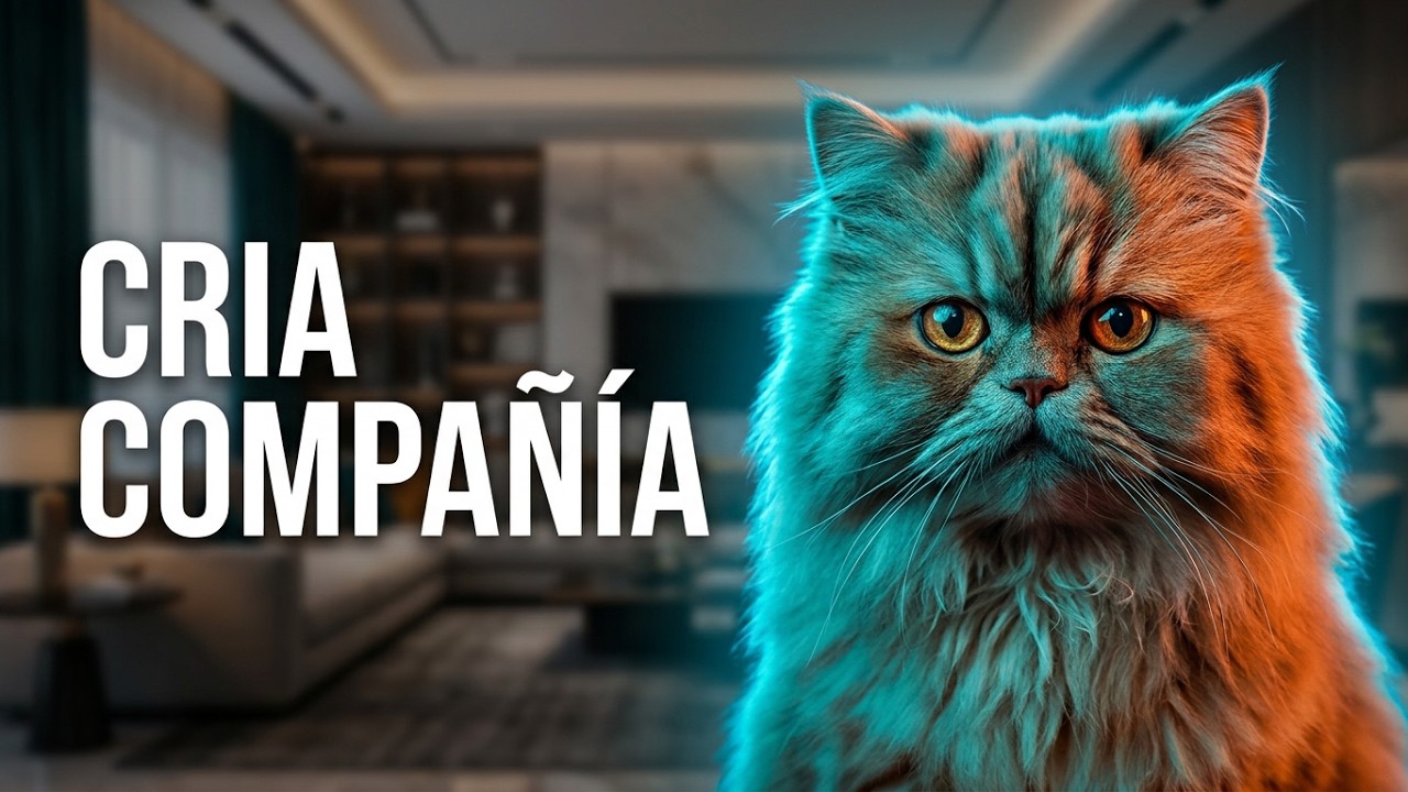 Adoptar un gato, criar compañía