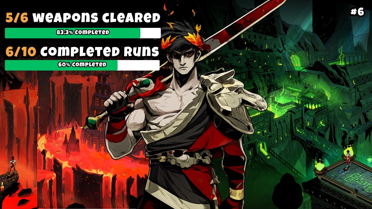 6. Hades 5/10 Completed | Current Run: Gauntlets
