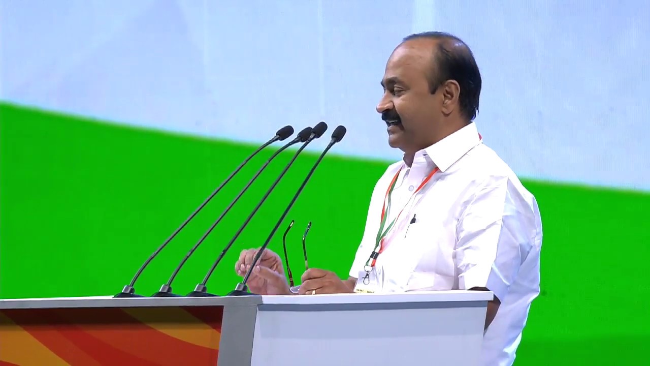 V D Satheesan Speech at the Congress Plenary Session 2018