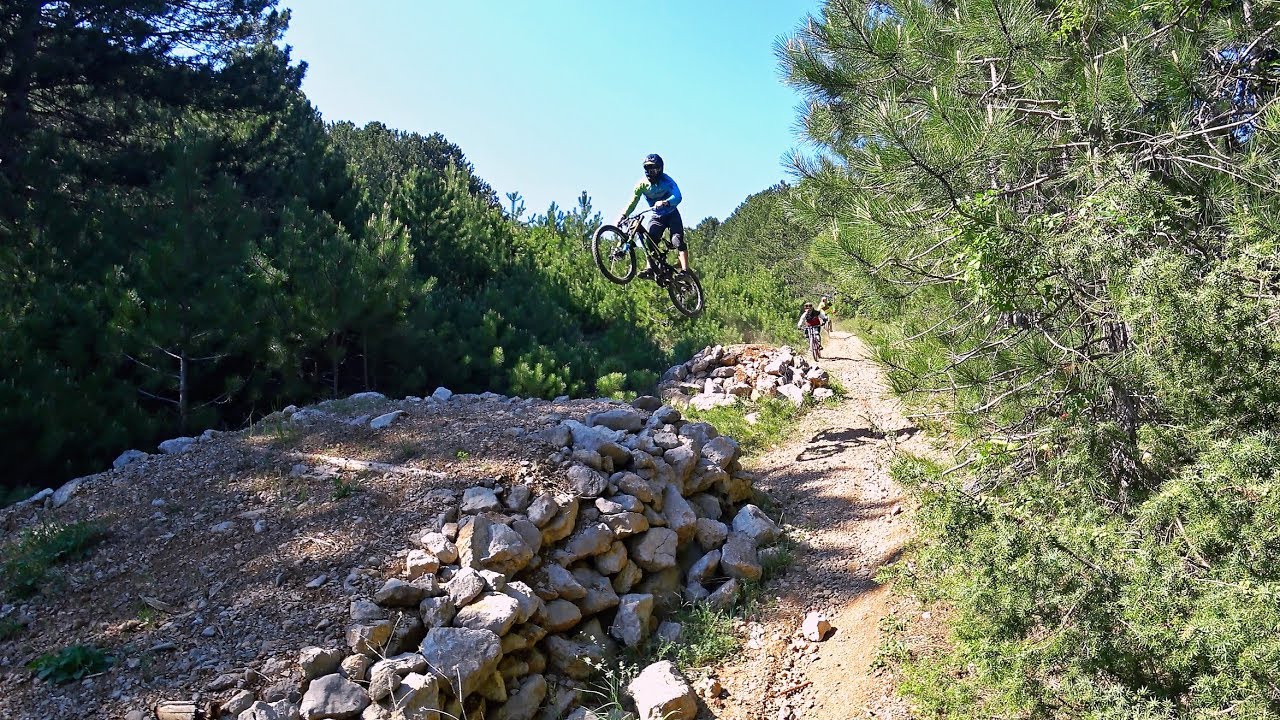 Катнули на Ай-Петри с Иваном Кунаевым (CRIMEA Downhill & Freeride riding)