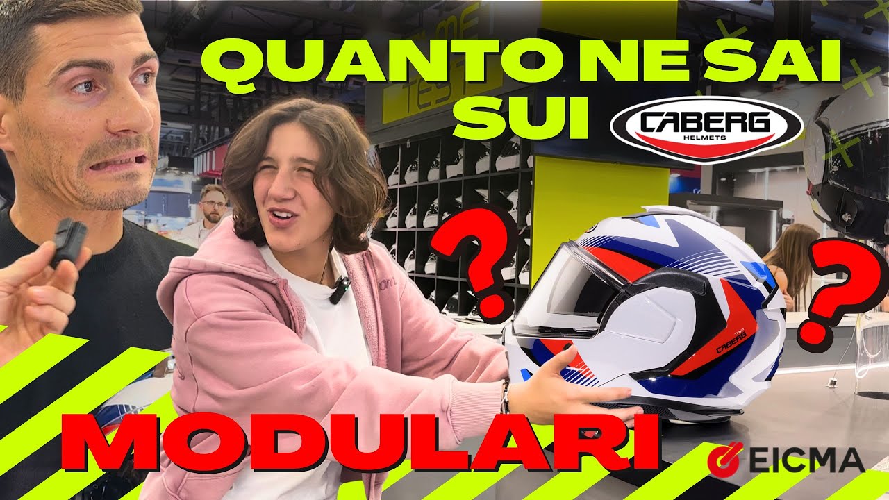 Quanto ne sai sui CASCHI MODULARI? Ecco cosa ho scoperto a EICMA 2025!
