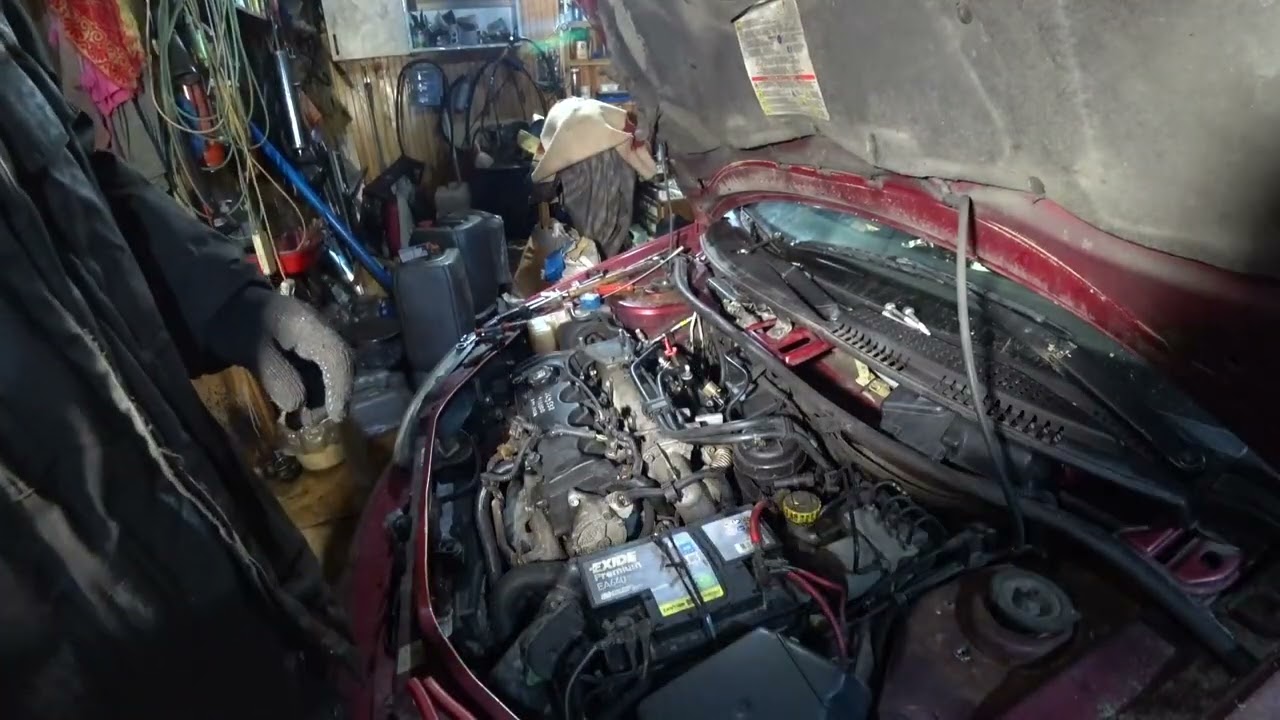 ЗАМЕНА СВЕЧЕЙ НАКАЛИВАНИЯ НА 1 9 GTD  НА ФИАТЕ ПУНТО