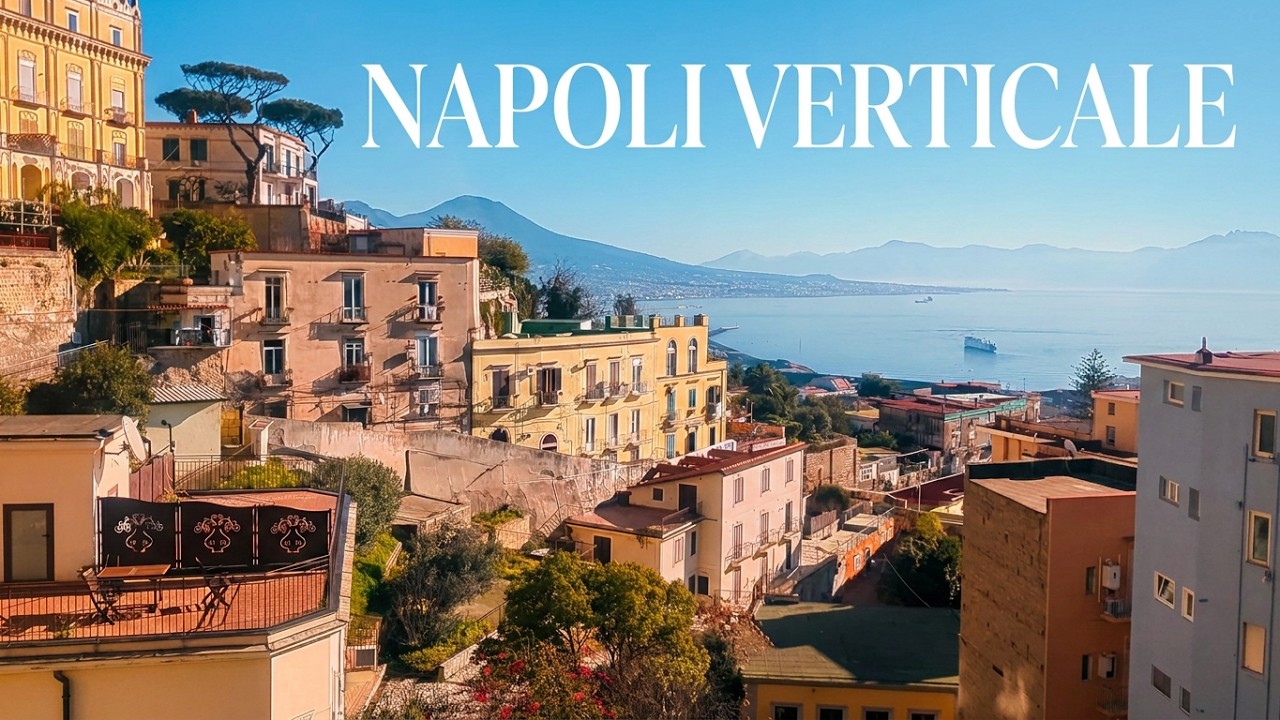 Napoli verticale. Vomero/Gradini del Petraio/Chiaia/Via Partenope.. #napoli 