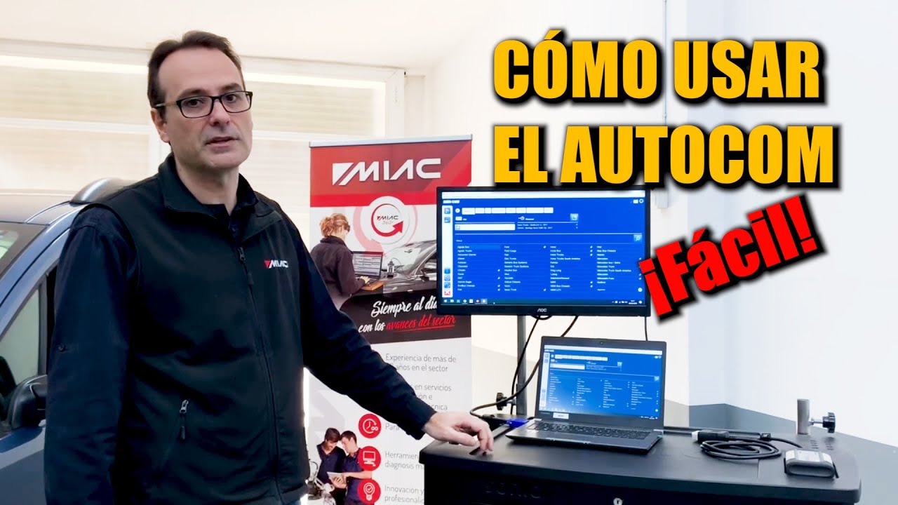 ¿CÓMO FUNCIONA? APRENDE a MANEJAR el AUTOCOM 🚗🚗 La máquina de diagnosis más potente del mercado