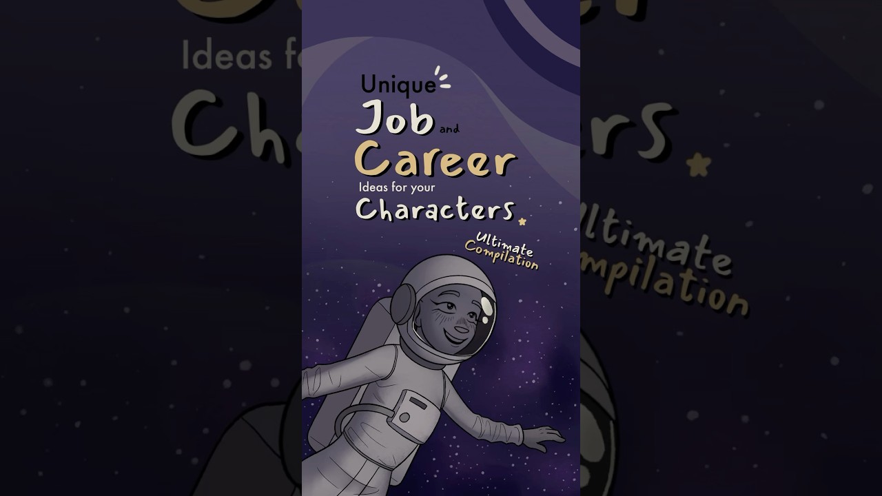 unusual jobs and careers to give your characters, a compilation ⭐️#originalcharacter #oc #writing