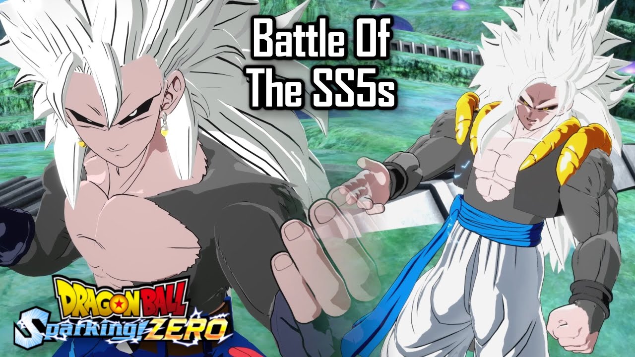 SS5 Gogeta Vs SS5 Vegito, Intense Fight! Dragonball Sparking Zero Mod Gameplay, 2K 60FPS