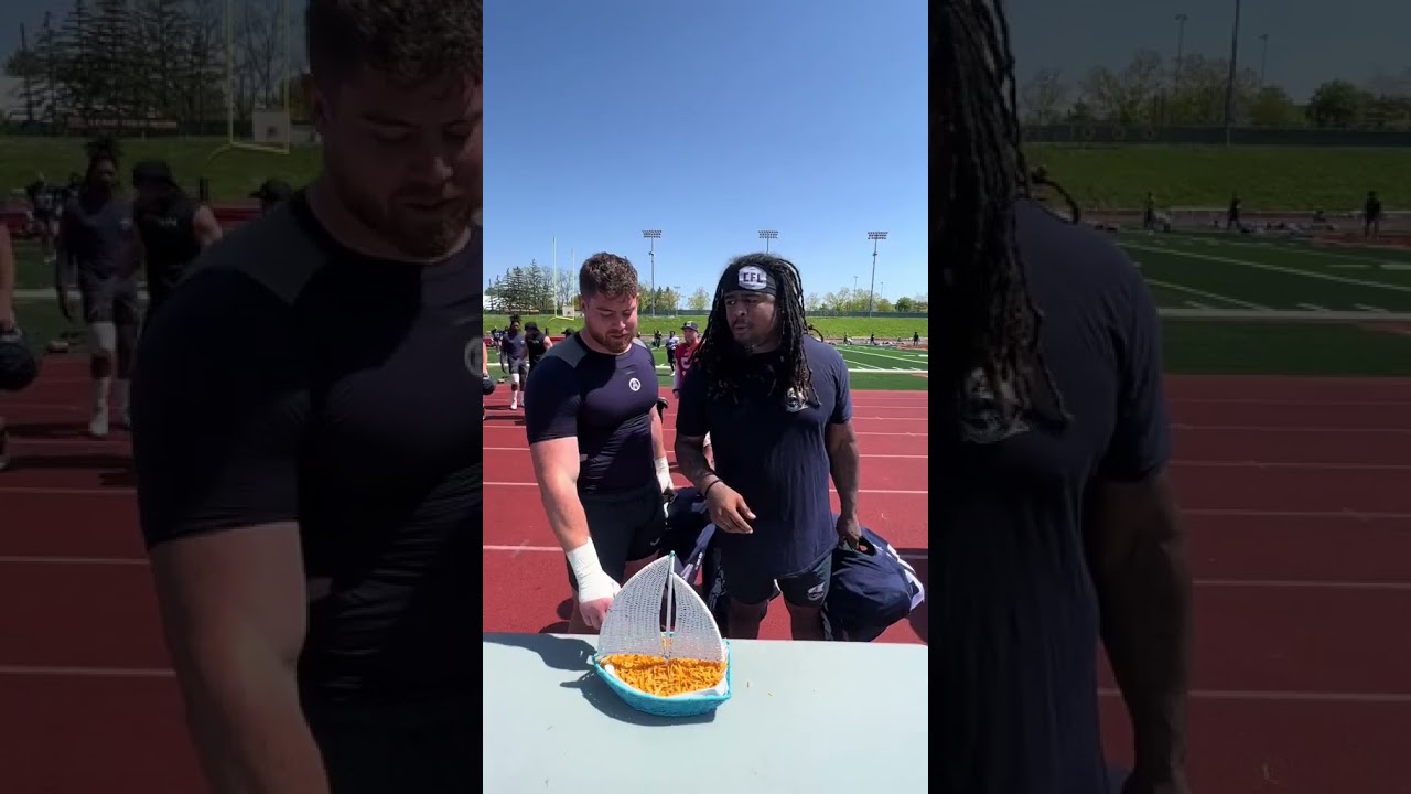 Players Try Hickory Sticks