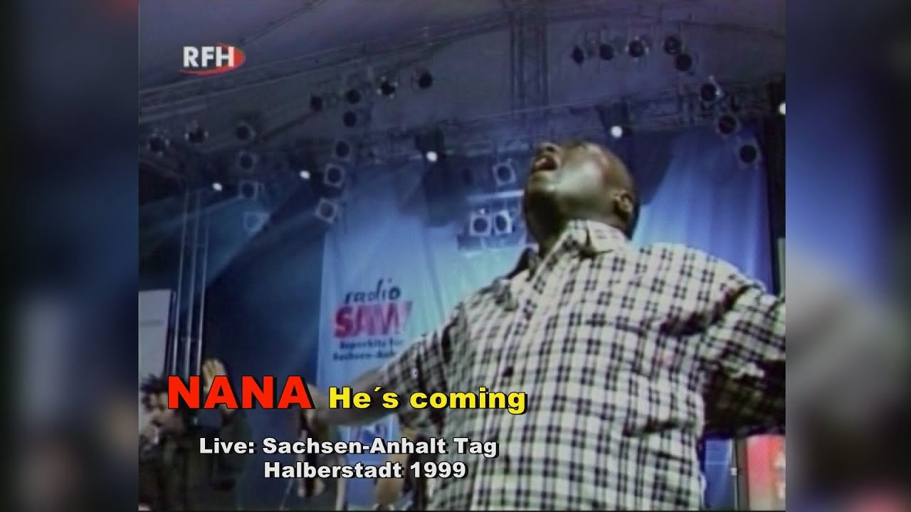 NANA - He´s coming - LIVE auf dem Sachsen-Anhalt Tag 1999 in Halberstadt