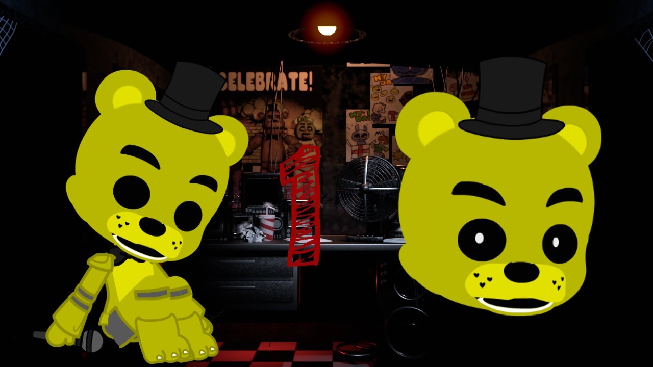 How To Make || Golden Freddy || F.N.A.F 1 || Gacha Club Tutorial