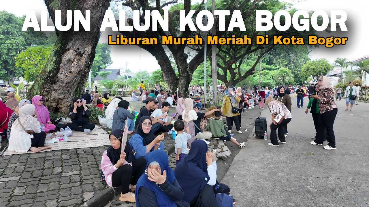 Murah Meriah, Berlibur Besama Keluarga Di Alun-alun Kota Bogor