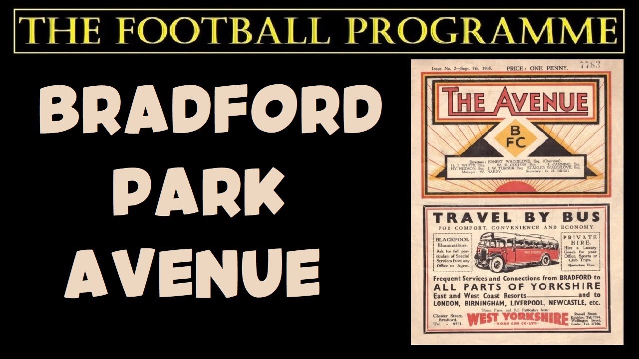 Whatever happened to Bradford Park Avenue? Football Programmes.