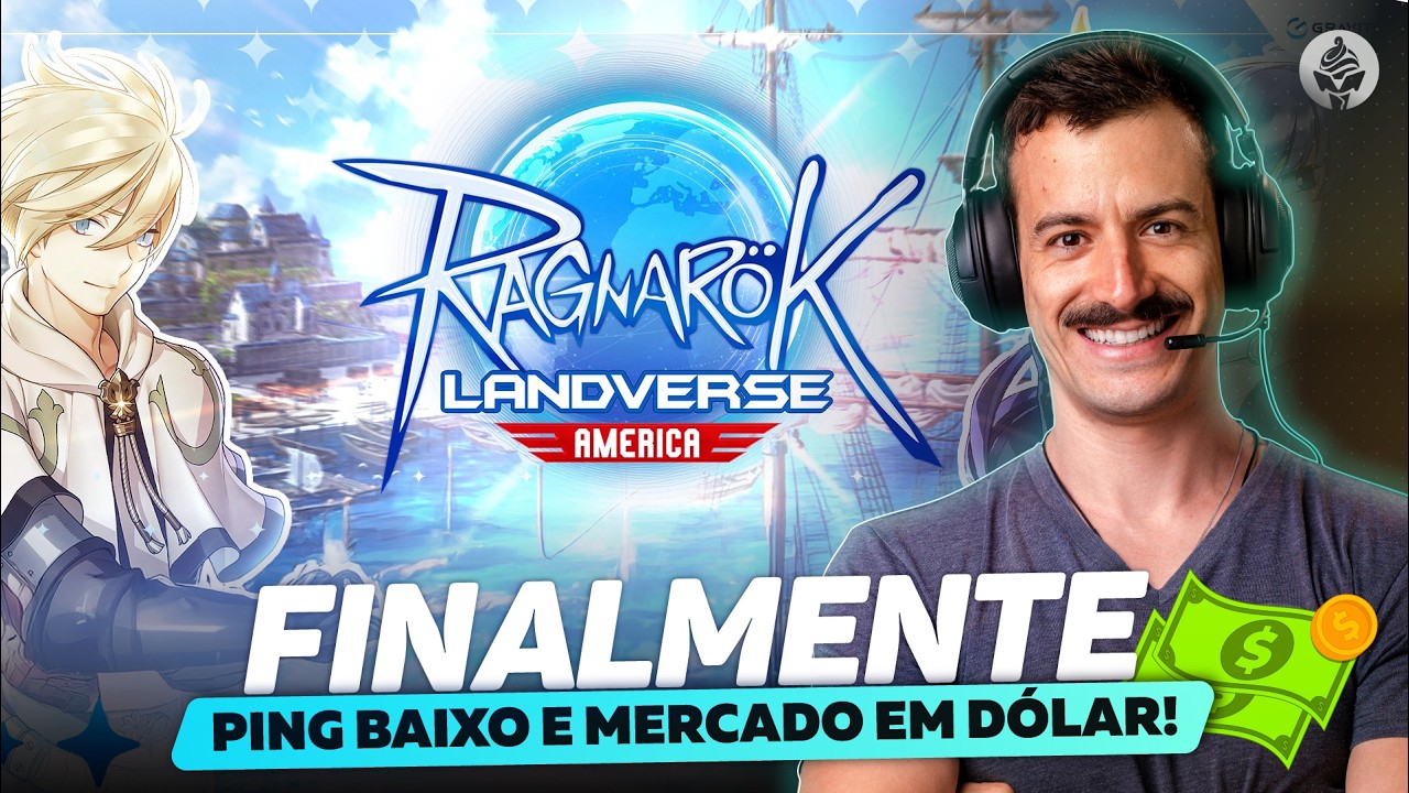 Ragnarok Landverse Americas chegou! Ping Liso, Economia Forte e Muito Drop