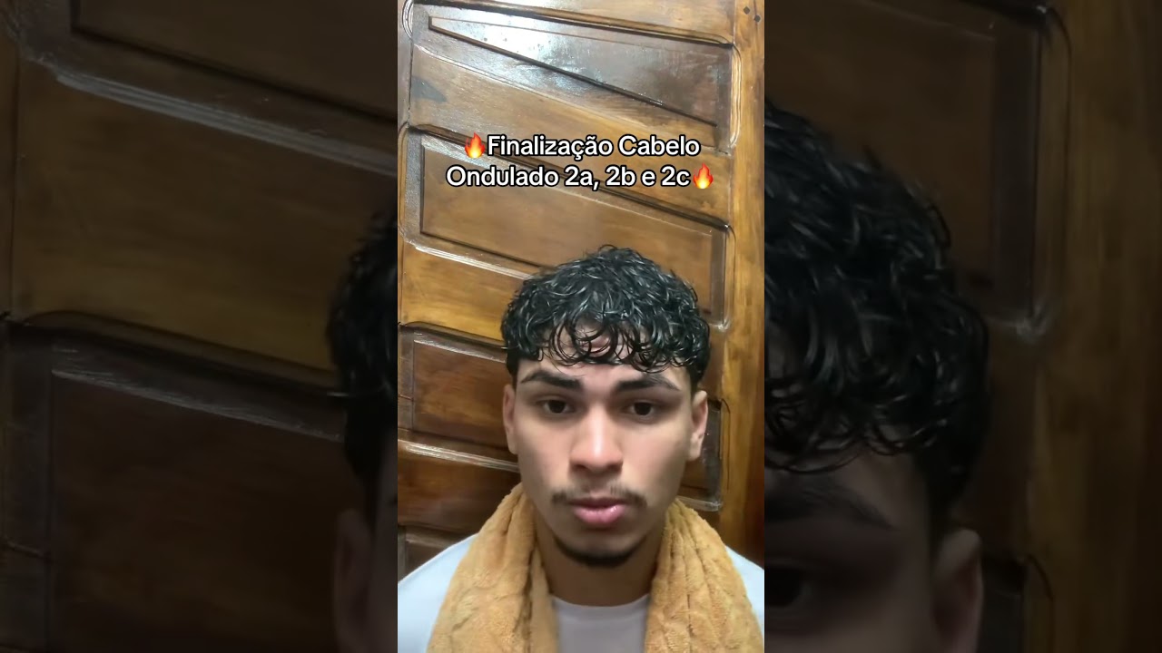 Finaliza&ccedil;&atilde;o de cabelo ondulado masculino #cabeloondulado #cabelo #finaliza&ccedil;&atilde;o