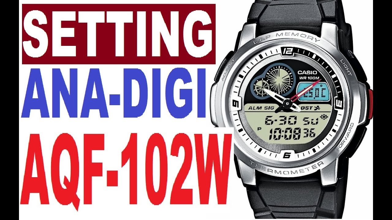 Casio AQF-102W manual 4738
