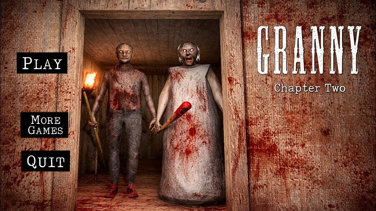 GRANNY & GRANDPA HORROR GAME - granny & grandpa cartoon bala gameplay video 