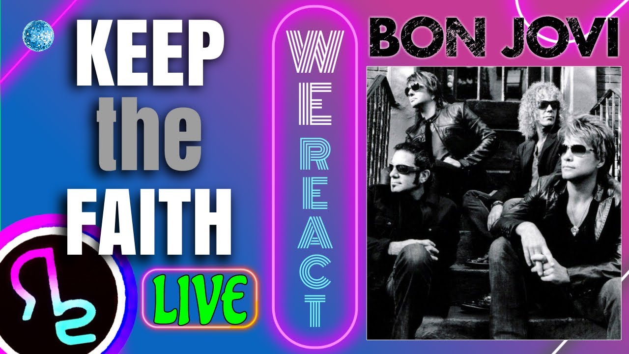 We React To Bon Jovi - Keep the Faith (Live Wembley 1995)