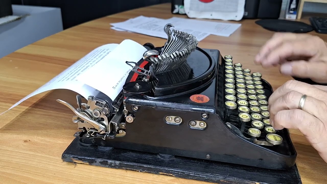 Máquina de Escrever Remington Portable ano 1925