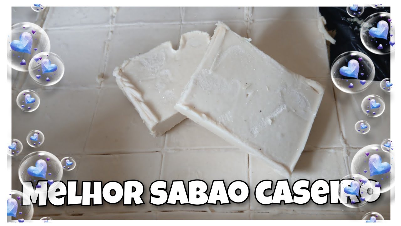 COMO FAZER SABAO CASEIRO COM ÓLEO USADO!