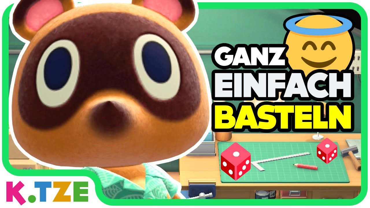 Basteln für Kinder einfach 😌😇 Animal Crossing New Horizons | Folge 2