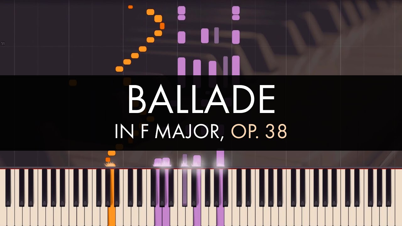Frédéric Chopin - Ballade No. 2 in F Major, Op. 38