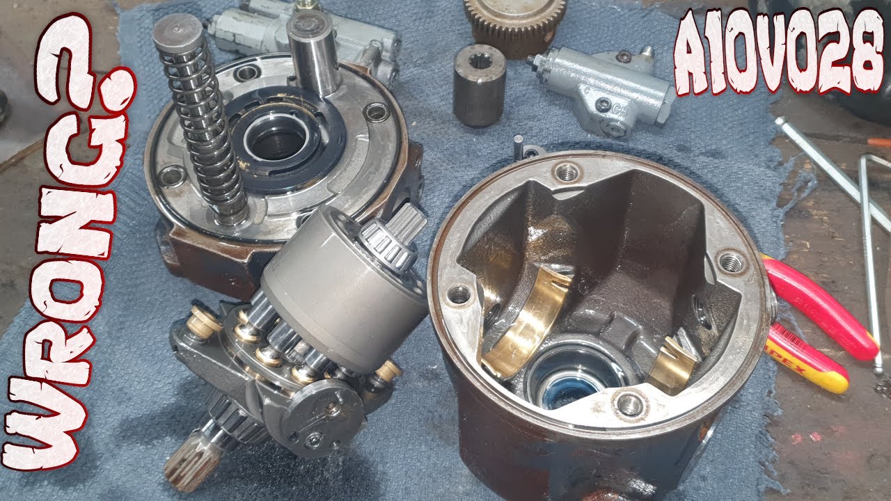 #13 Fixing the Pel Job LS2000 | Variable Displacement pump Repair Rexroth A10V028