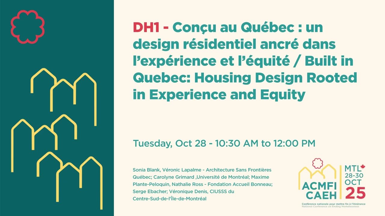 Conçu au Québec : un design résidentiel ancré dans l’expérience et l’équité - DH1